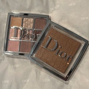 Dior Backstage bundle eyeshadow and powder not powder. Lightly used & sanitized